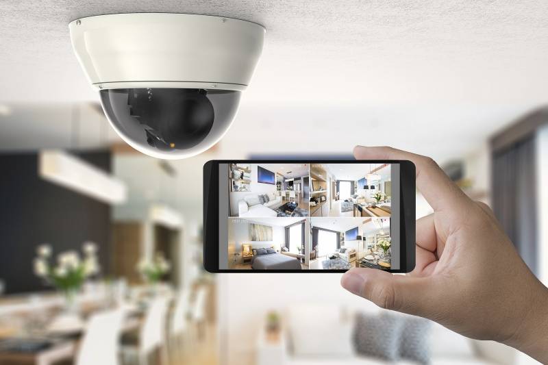 Vidéosurveillance à Antibes avec contrôle à distance via smartphone